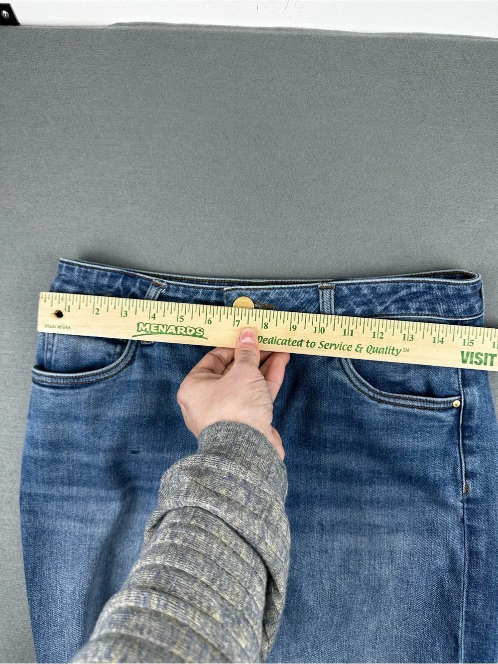 KUT from the Kloth Ryan Fab Ab High Rise Super Wide Leg Jeans Size 4